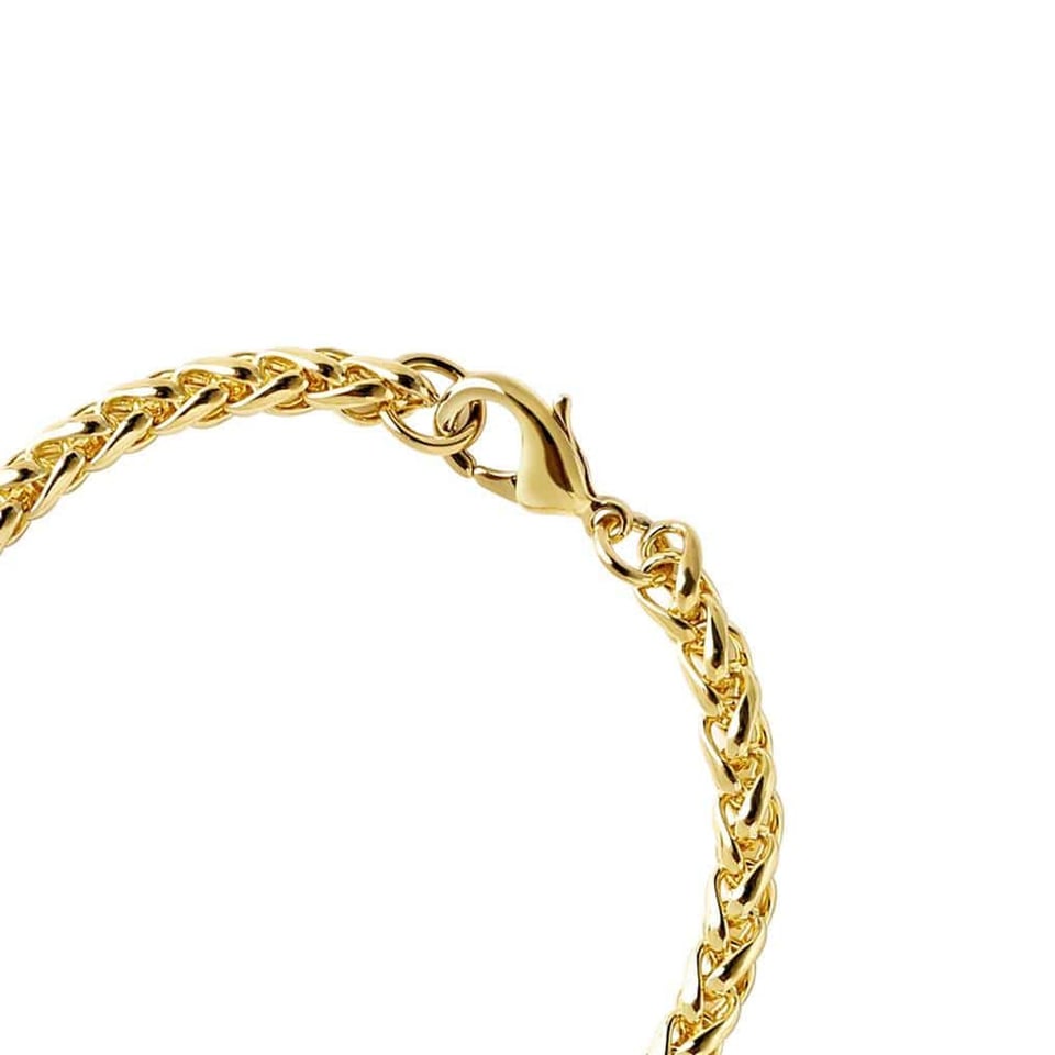 Gold Plated Chunky Chain Bracelet - Brass / Gold Plated