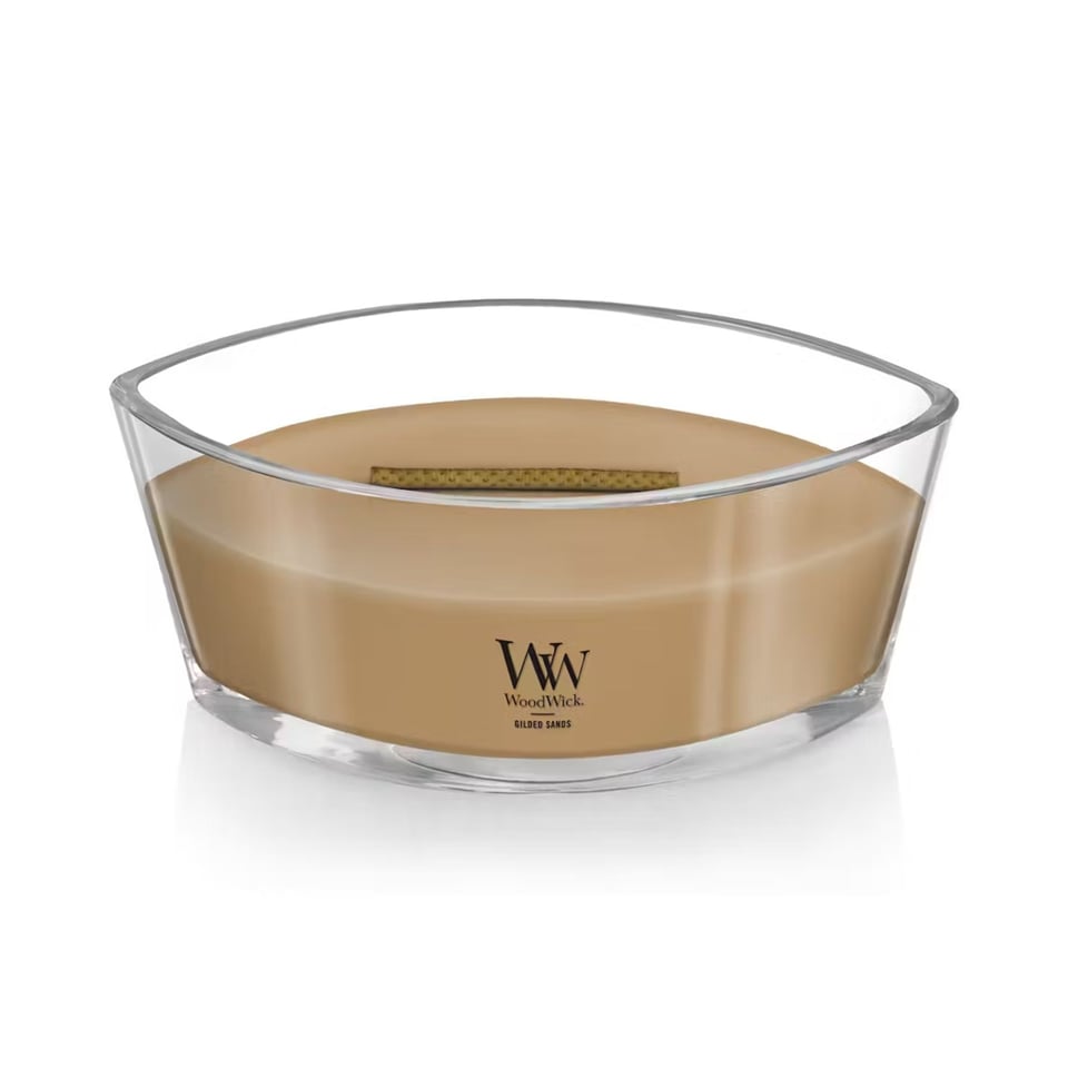 Woodwick Gilded Sands Kaars Ellipse