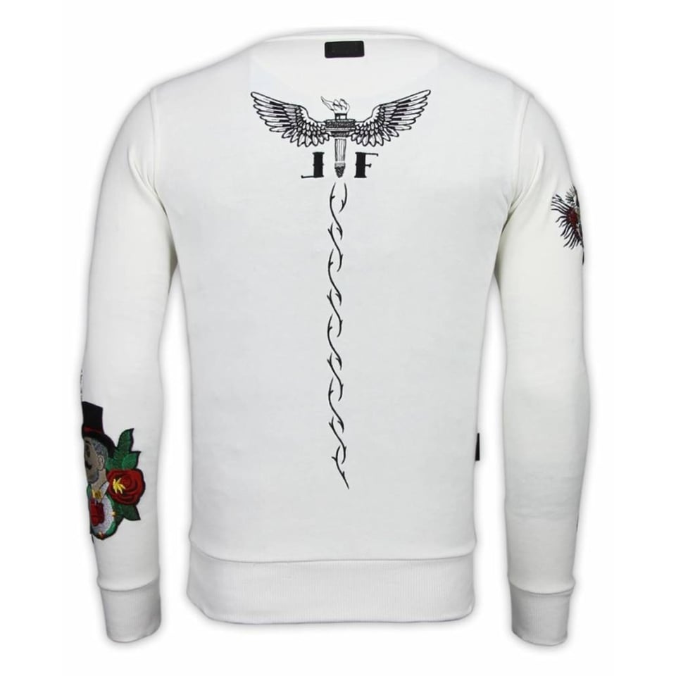 Conor Notoriuous Tattoo Sweater - Wit