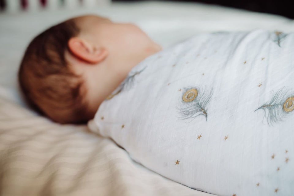 Malabar Baby Swaddle Magical Feathers