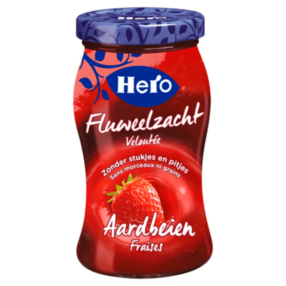 Hero Vruchtenspread Aardbei Zonder Stukjes