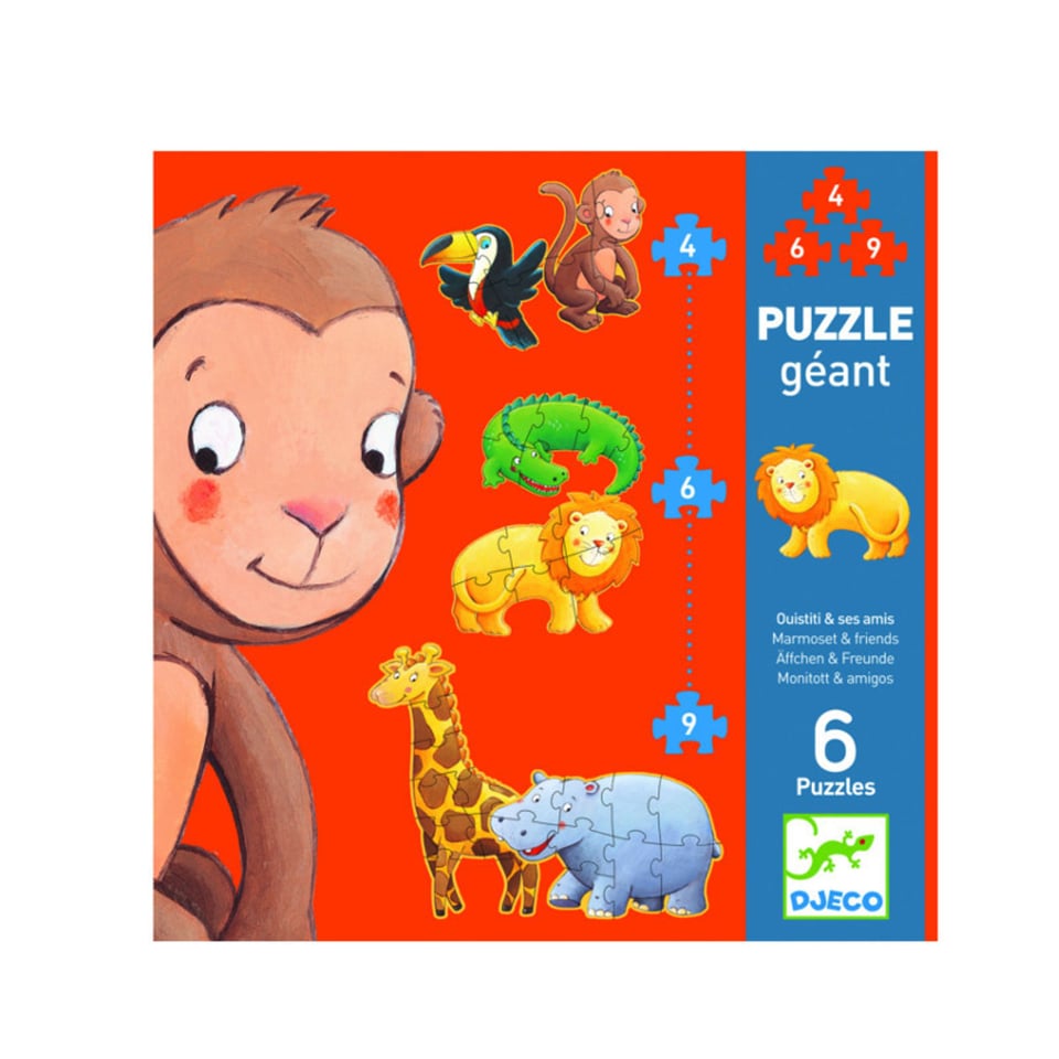 Puzzel Ouistiti & Ses Amis 4-6-9 St