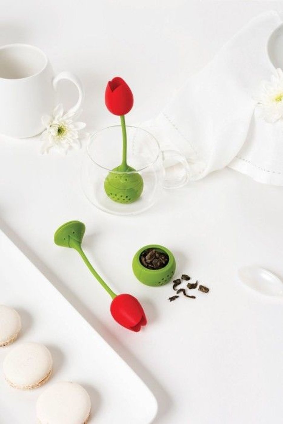 Ototo Tulip Tea Infuser Rood