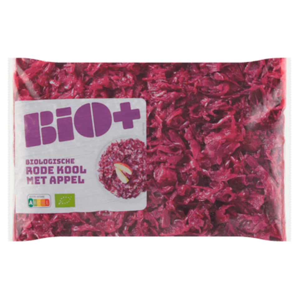 Bio+ Rode Kool Met Appeltjes Biologisch