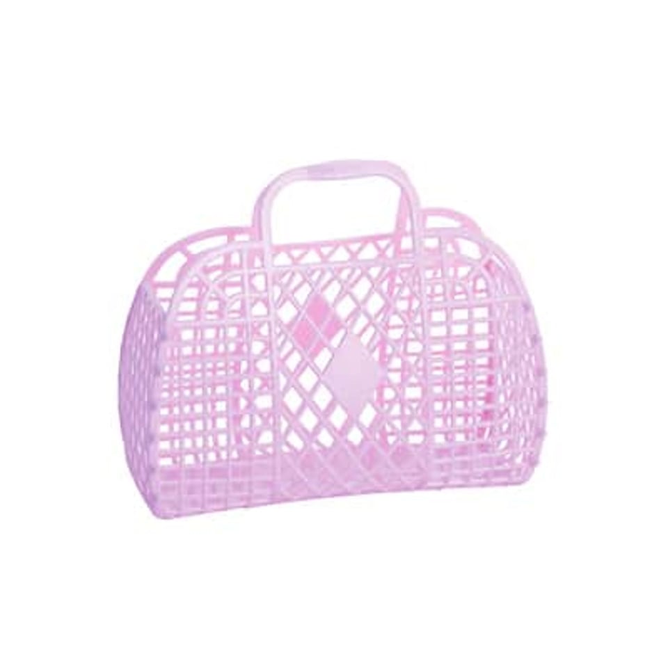 Sun Jellies Retro Basket Small Lilac