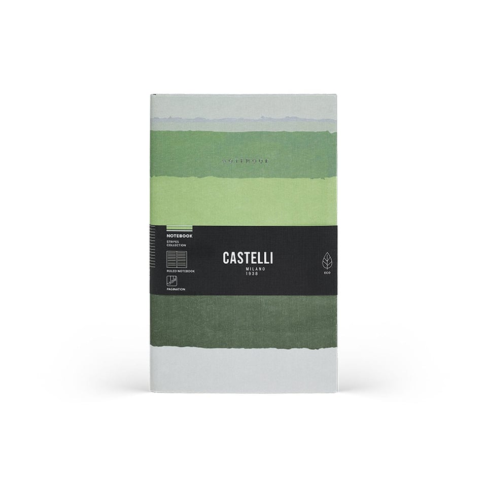 Notebook Castelli - Stripes Collection Eco