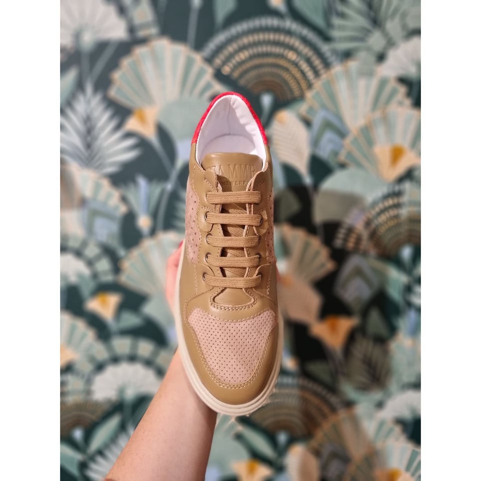 Sneaker Cognac Comosico