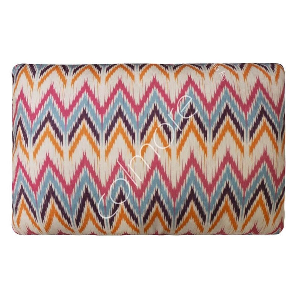 Sierkussen Sorbet Zig Zag Multicolor 60x35cm Dubbelzijdig