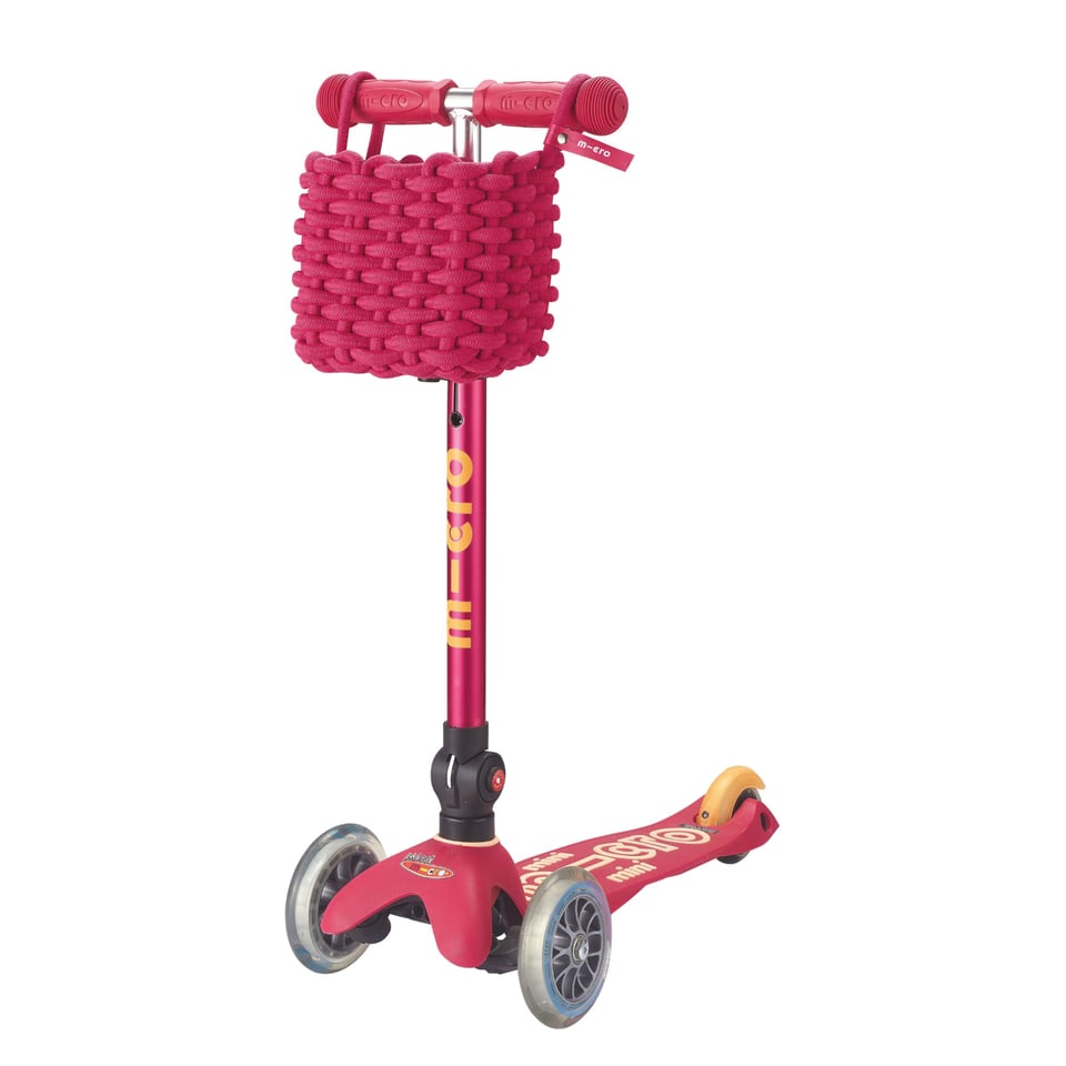 Micro Stepmandje Eco Roze