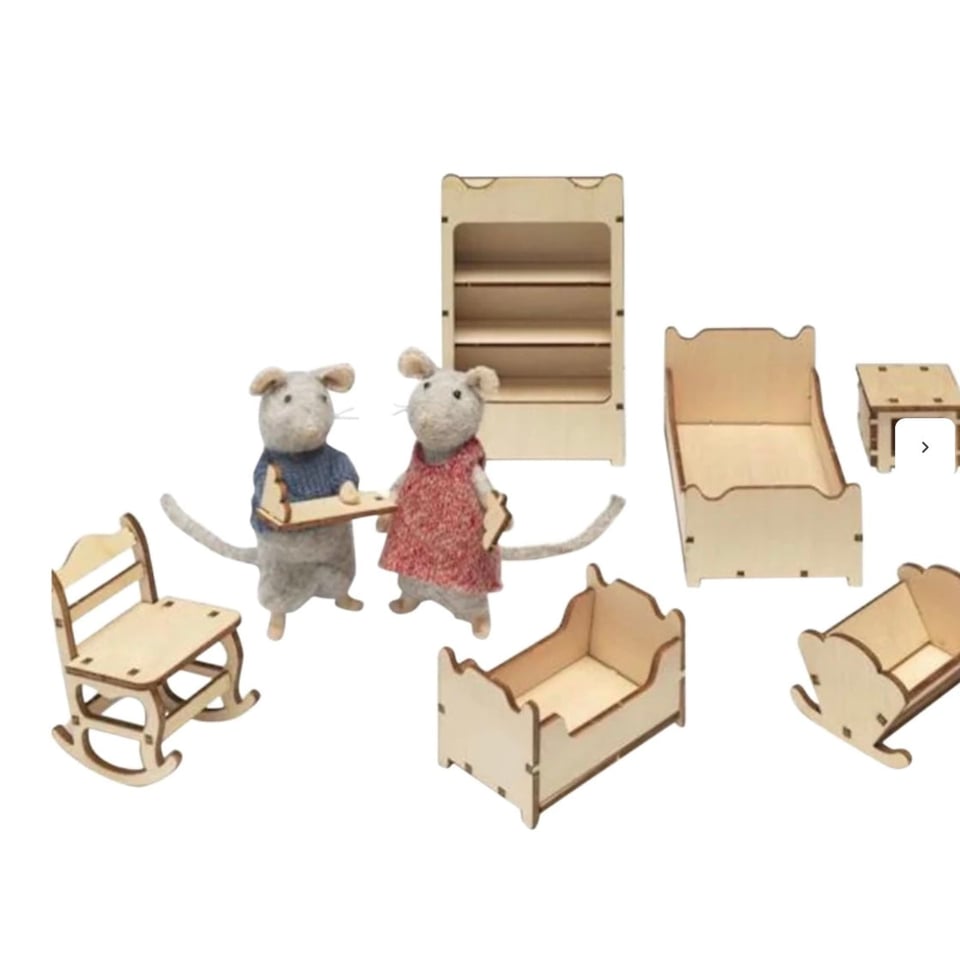 The Toy Mouse Mansion Kid's Room Furniture Set