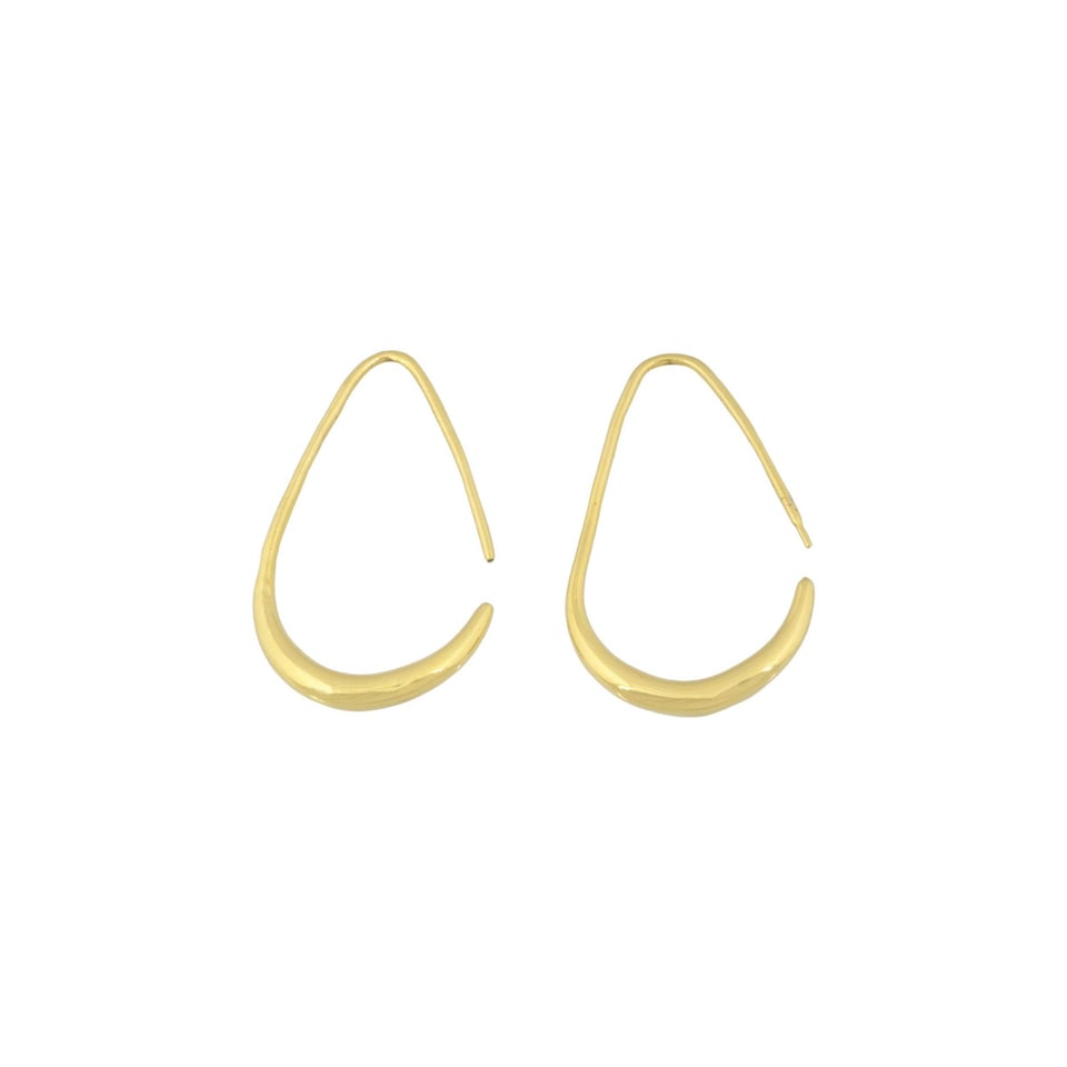 Bandhu Teardrop Earrings - Gold