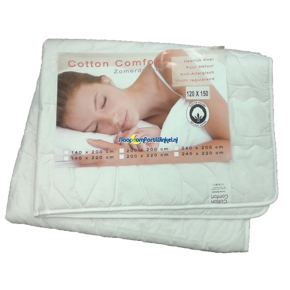 Zomerdekbed Cotton Comfort