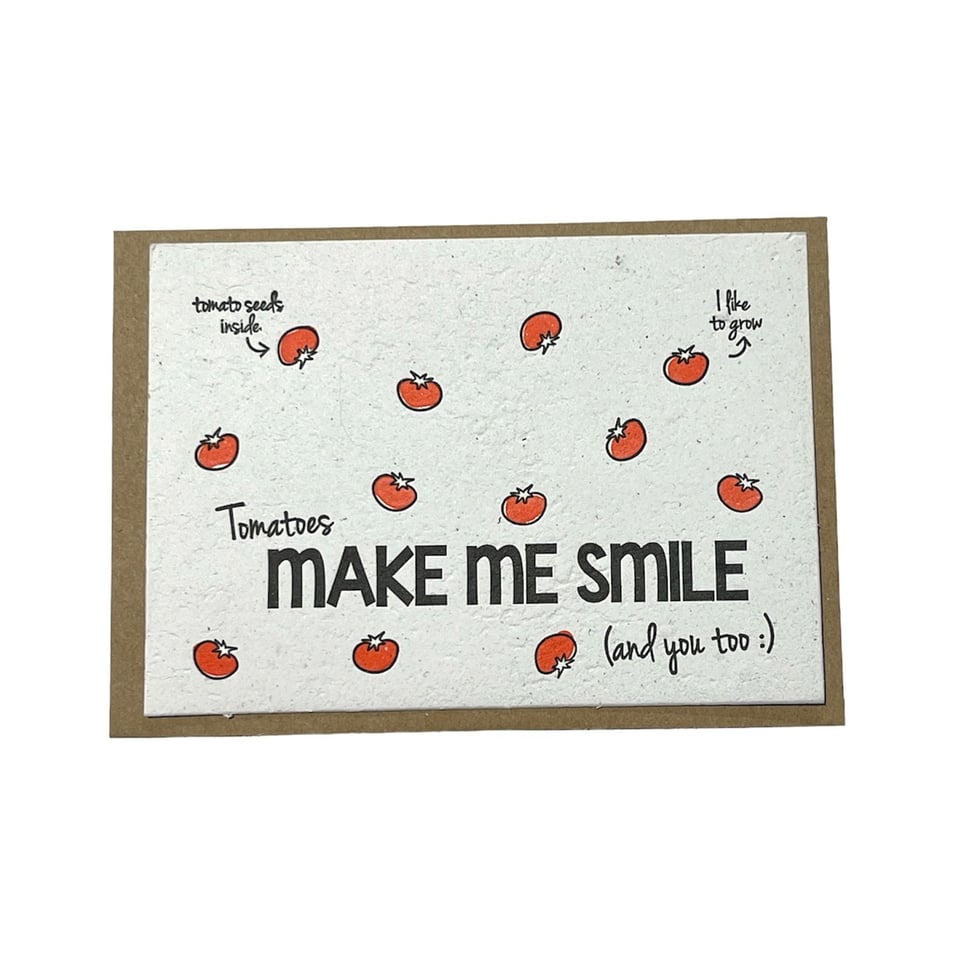 Bloeikaart - Make Me Smile