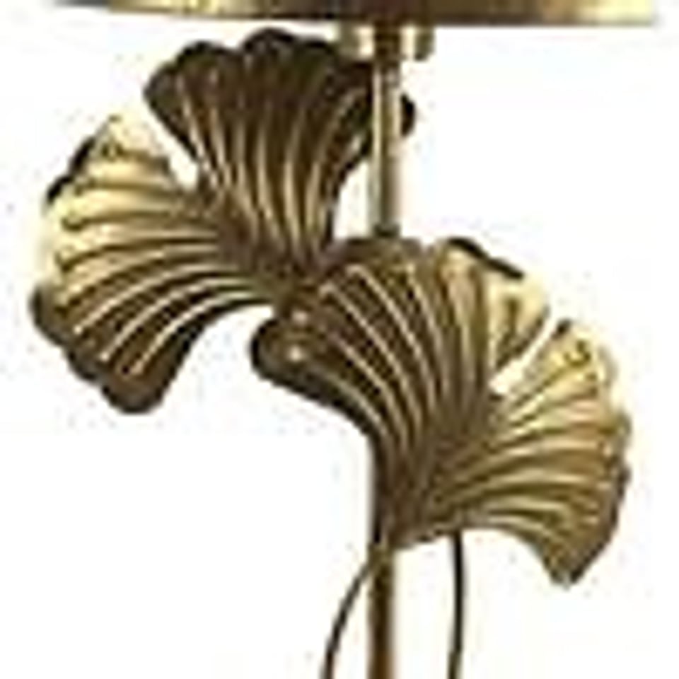 Tafel Lamp Gingko Goud Metaal 35x73cm