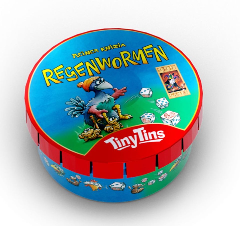 Tiny Tins: Regenwormen - Dice Game (all languages)