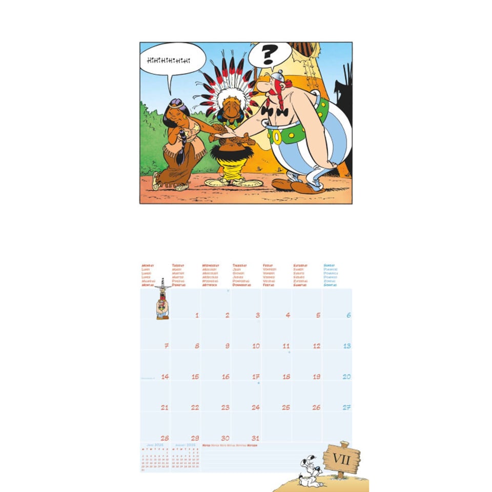 Asterix 2025 Kalender