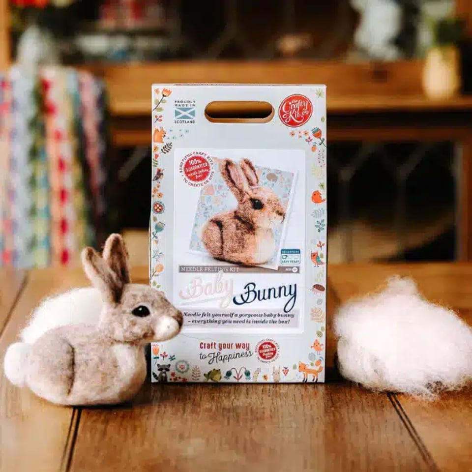 Baby Bunny Naaldvilten Knutselset