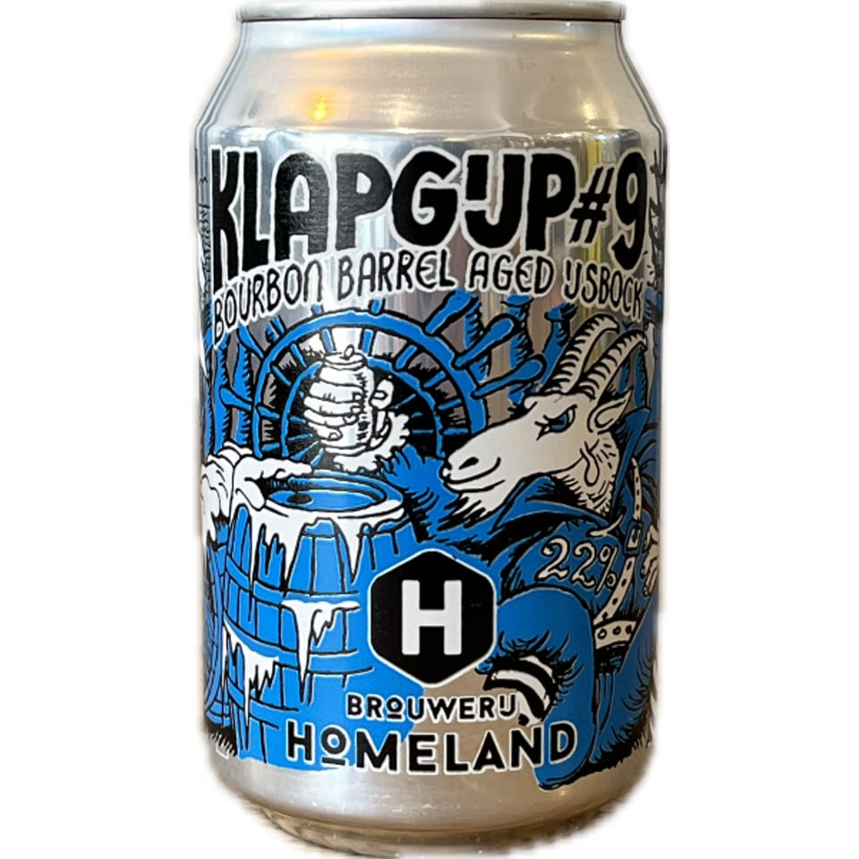 Homeland Klapgijp #9 Bourbon Barrel Aged Ijsbock 330ml