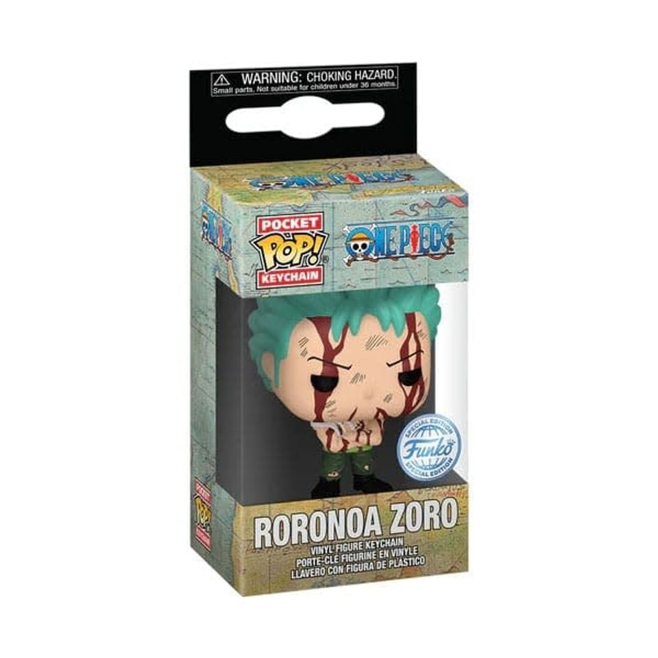 Pocket Pop! Keychain One Piece - Roronoa Zoro Nothing Happened