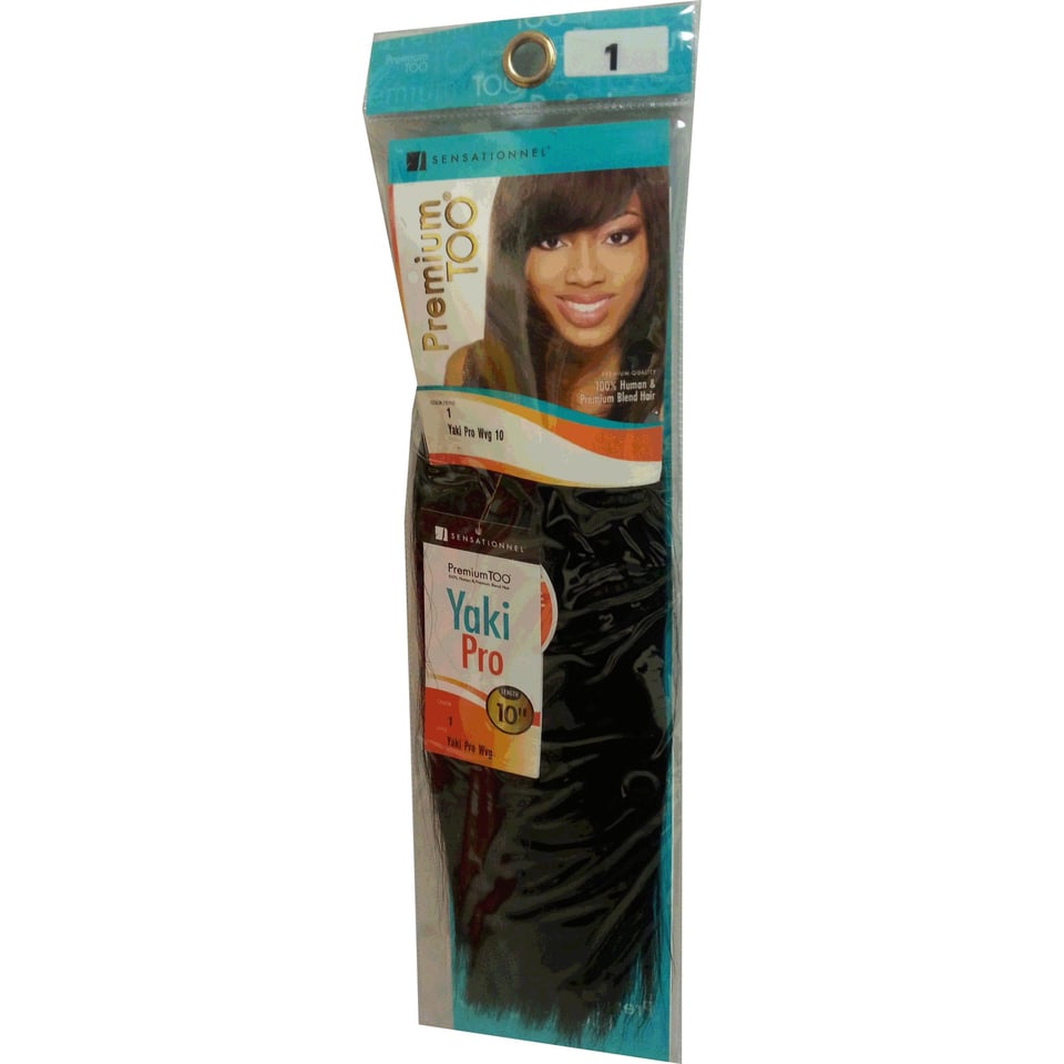 Sensationnel Human Hair Premium Too Yaki Pro 10 inch num.1