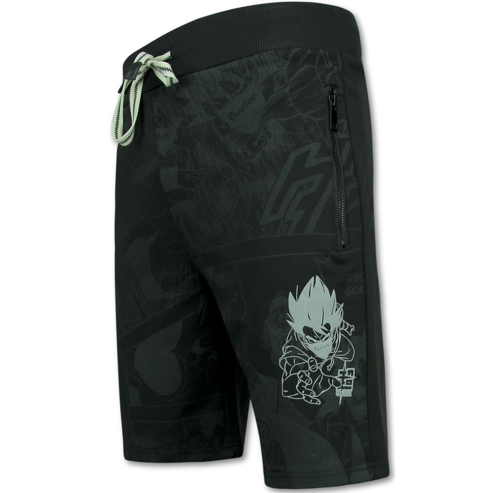 Twinset Dragon Ball - Zomerset Heren - Co Ord Set Dragon Bal - Combisets - 1681 - Zwart