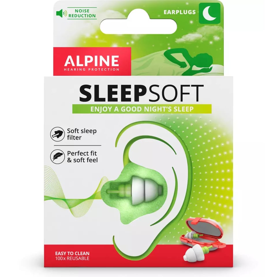 Alpine Earplugs Sleepsoft 1pr 2