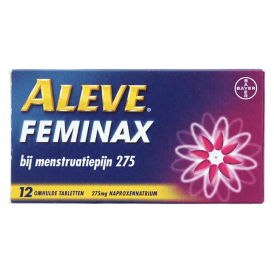 Aleve Feminax Bij Menstruatiepijn