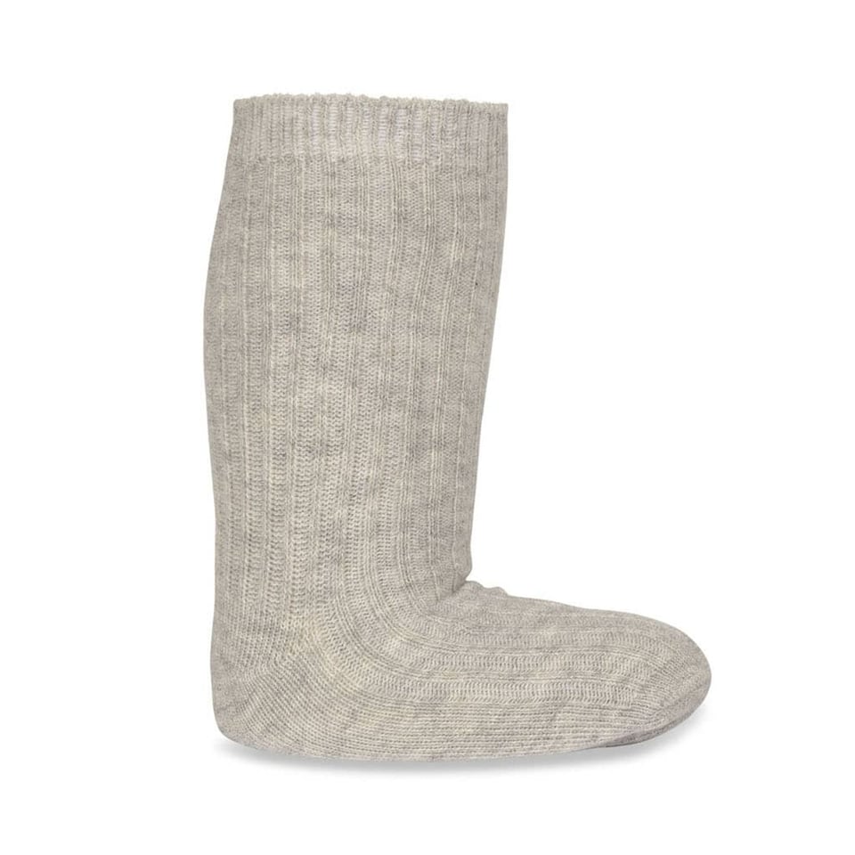 Konges Sløjd 3 Pack Rib Socks Soft Grey