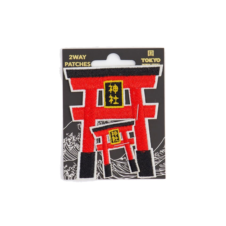 Stickers & Textiel Patch Japan Graphics 6cm Geborduurd
