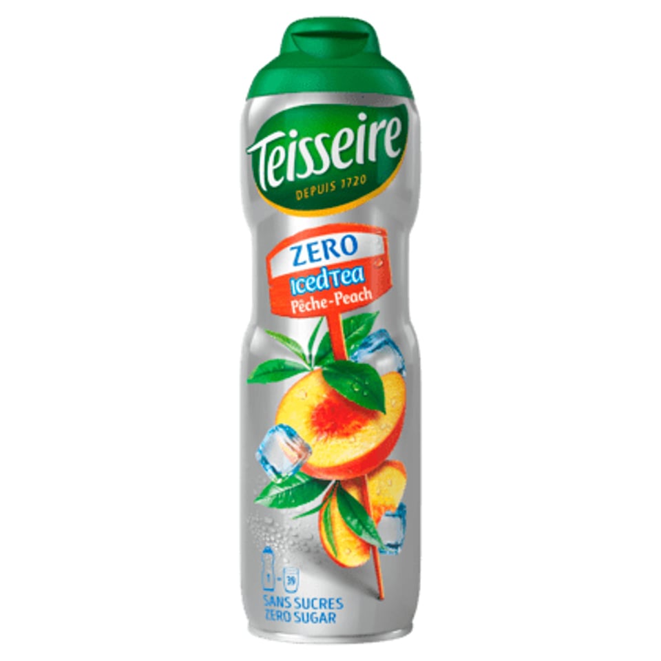 Teisseire Siroop Iced Tea Peach Zero