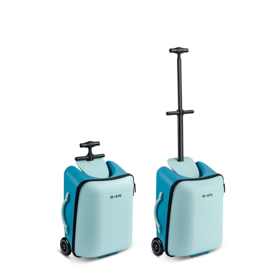 Micro Ride On Luggage Eazy Allrounder Blauw