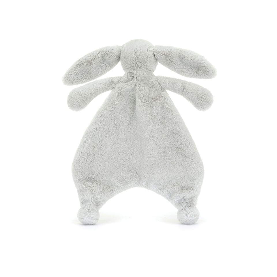 JELLYCAT Bashful Zilver Konijn Knuffeldoekje