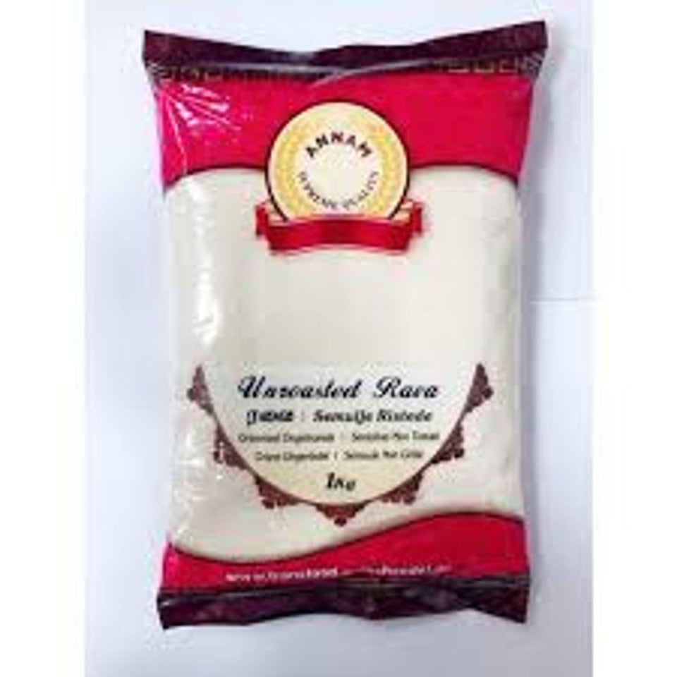 Annam Unroasted Rawa (Suji) 1Kg