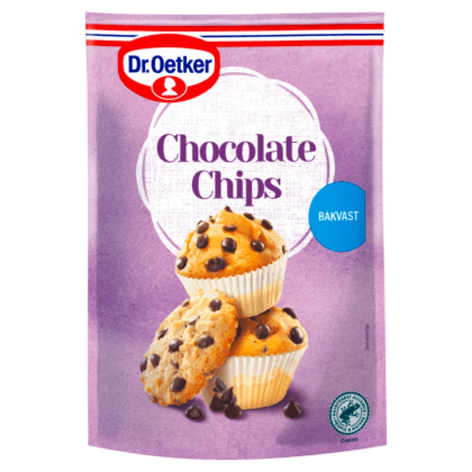 Dr. Oetker Chocolate Chips Taart Versiering