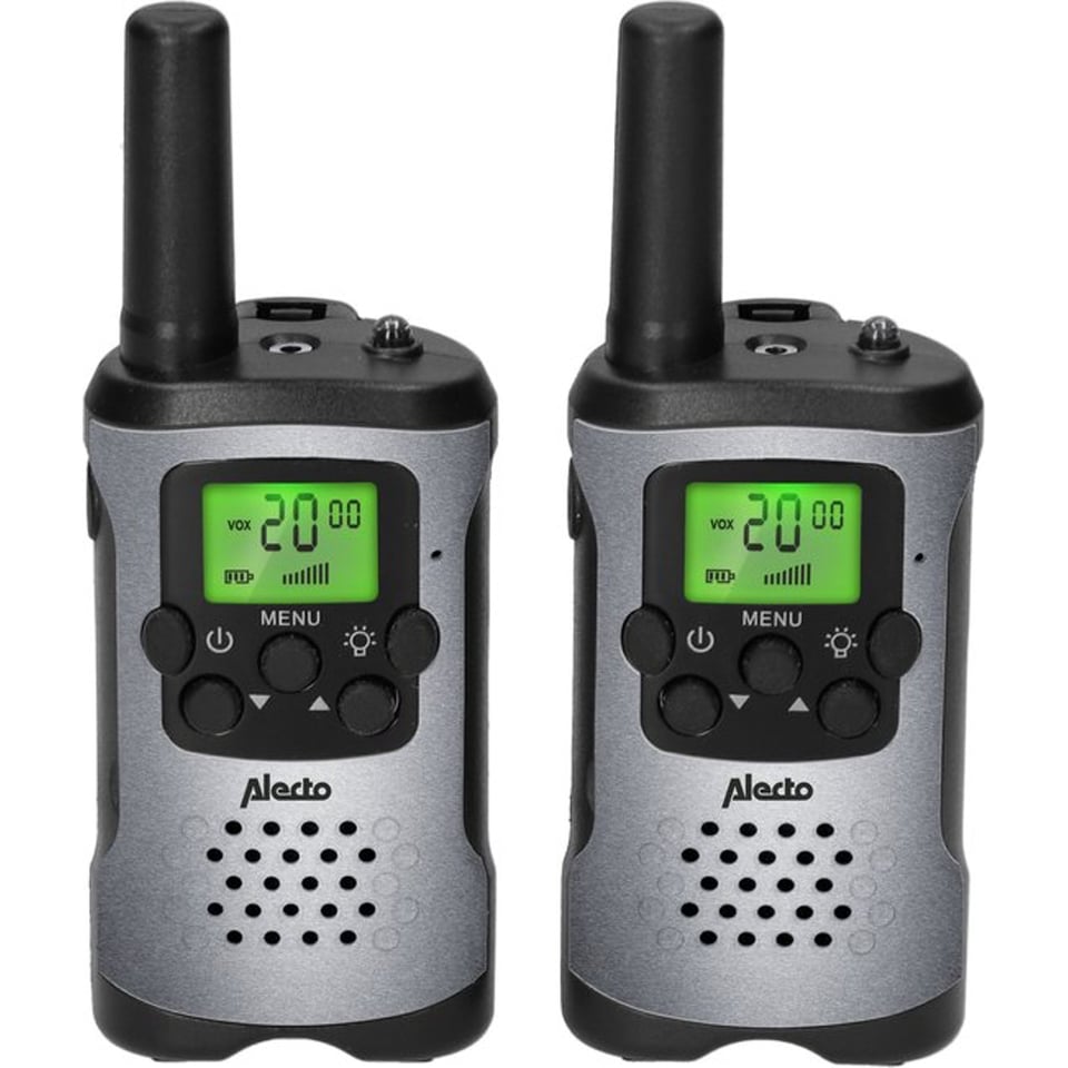 Walkie Talkie 5 Km Grijs/zwart