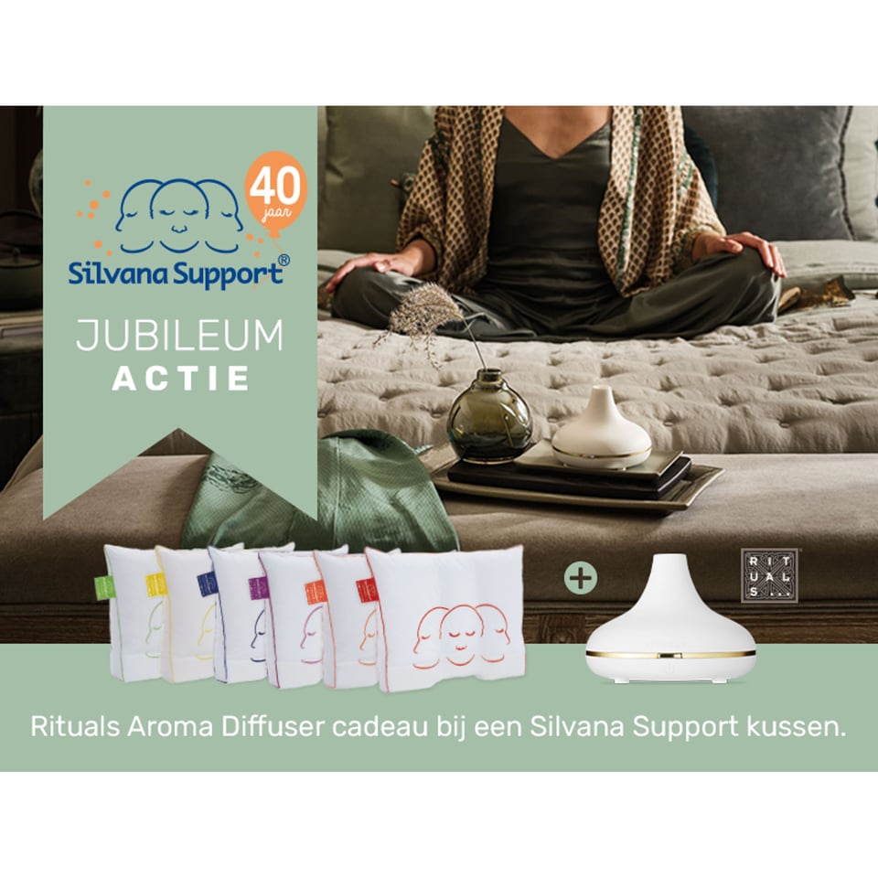 Silvana Support Royale Hoofdkussen Met Gratis Rituals Diffuser