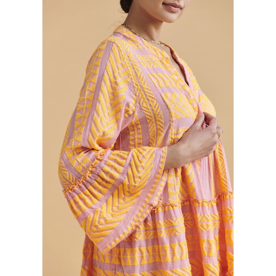 Devotion Ella Dress Short - Neon Lime-Neon Orange / Pink - XS | Peddler Devotion Ella Dress Short - Neon Lime-Neon Orange / Pink - XS | Peddler