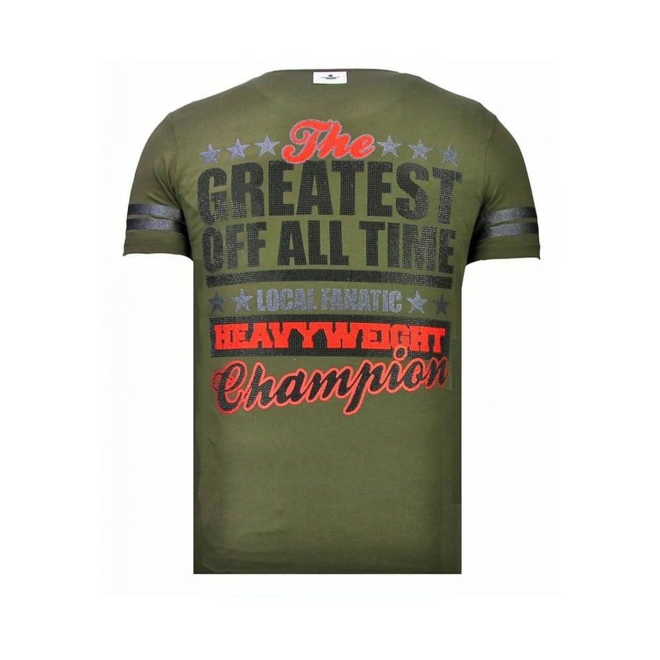 Greatest Of All Time - Ali T-Shirt - Khaki