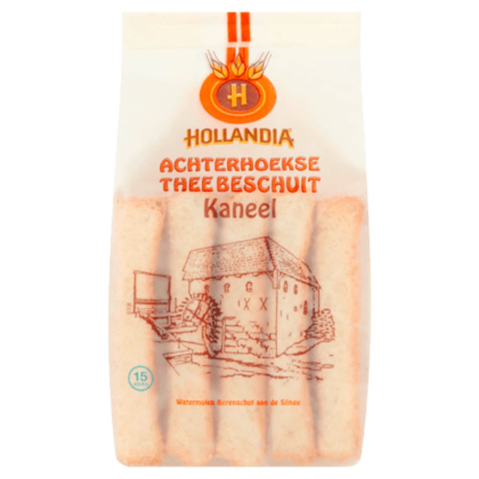 Hollandia Achterhoekse Theebeschuit Kaneel