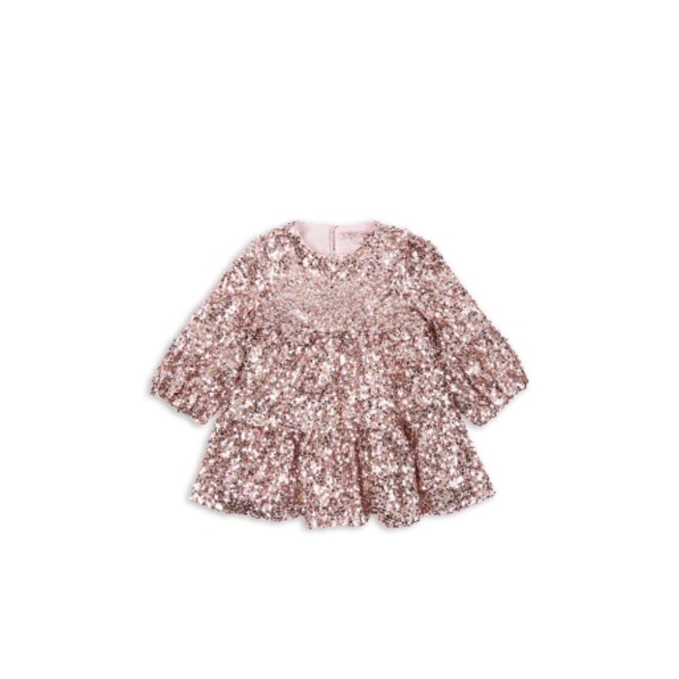 Konges Sløjd Lila Sequins Dress Grey/Rosa