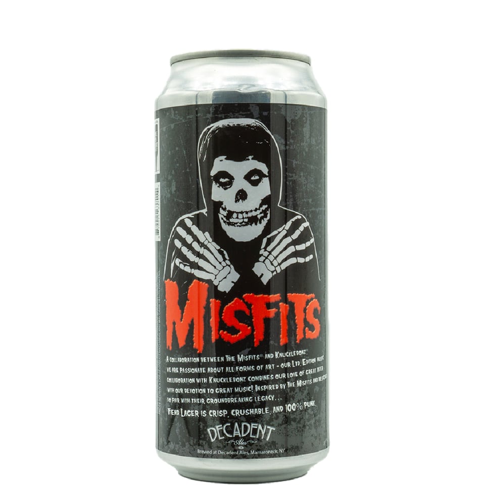 Decadent Ales Misfits Fiend Lager