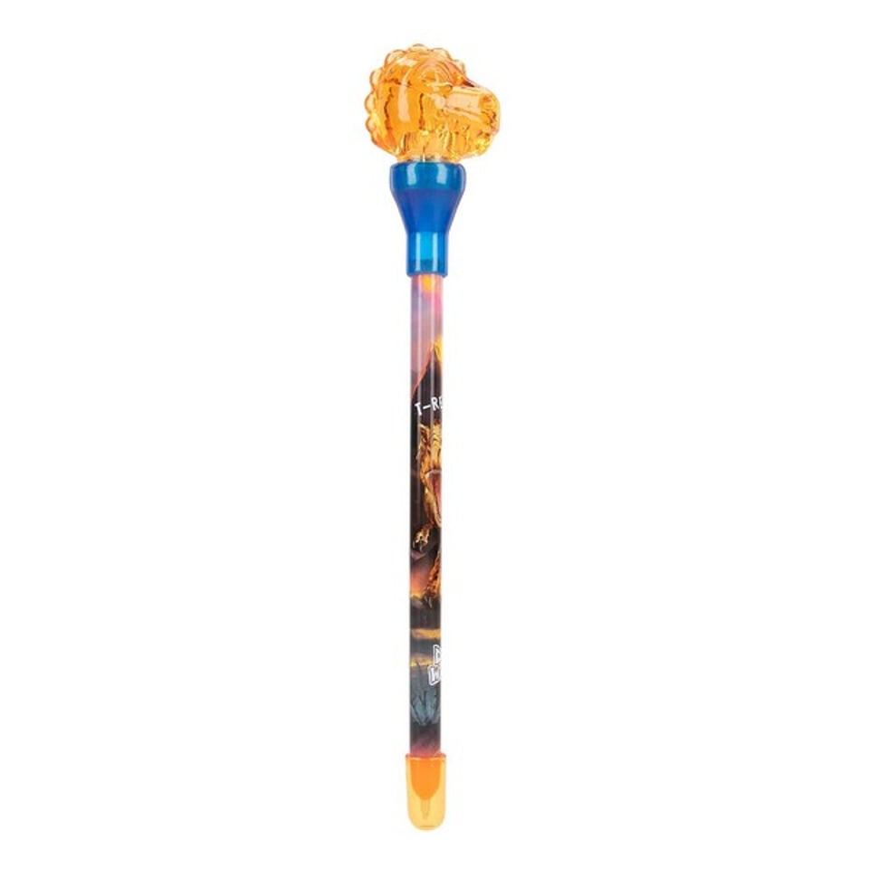 Dino World Balpen Met Licht T-Rex Oranje