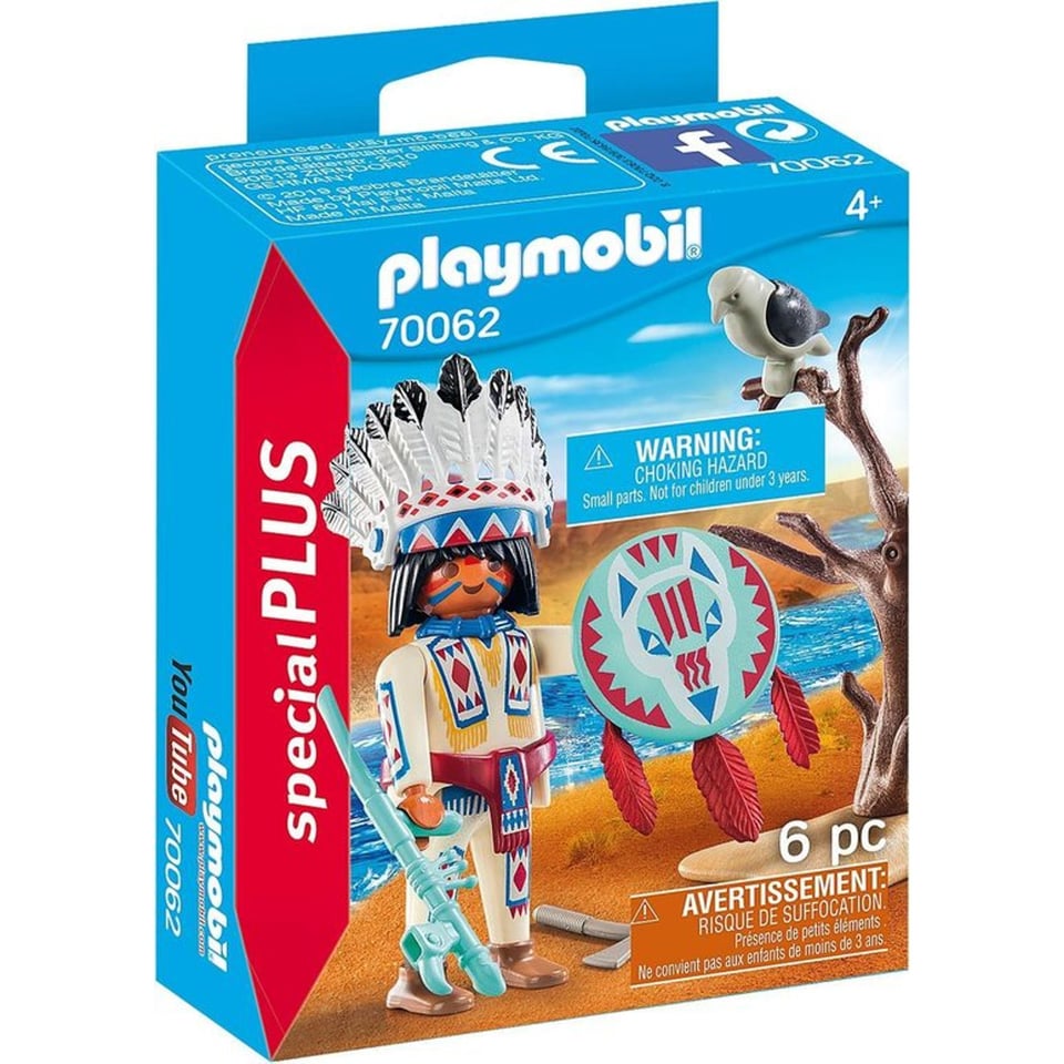 Playmobil 70062 Indiaan Stamhoofd