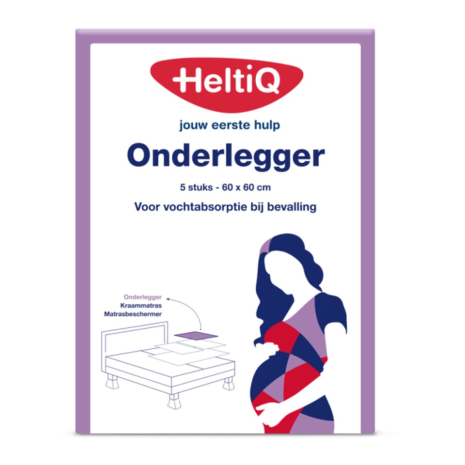 ONDERLEGGER 60X60 HELTIQ 1x5st