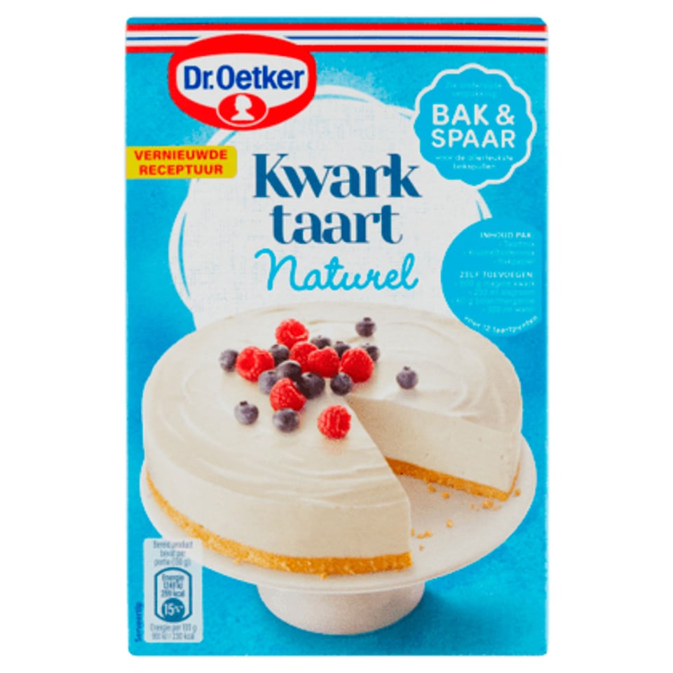 Dr. Oetker Kwarktaart Naturel Bakmix