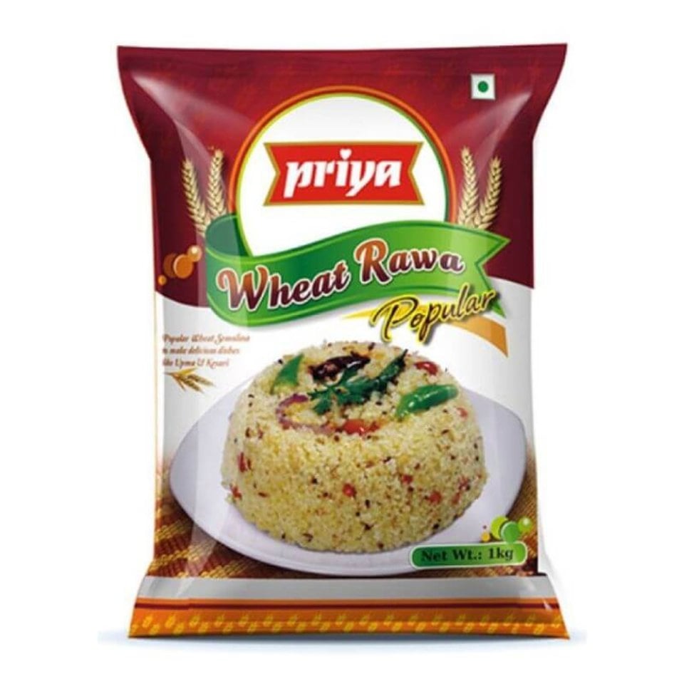 Priya Wheat Rava Popular 1Kg