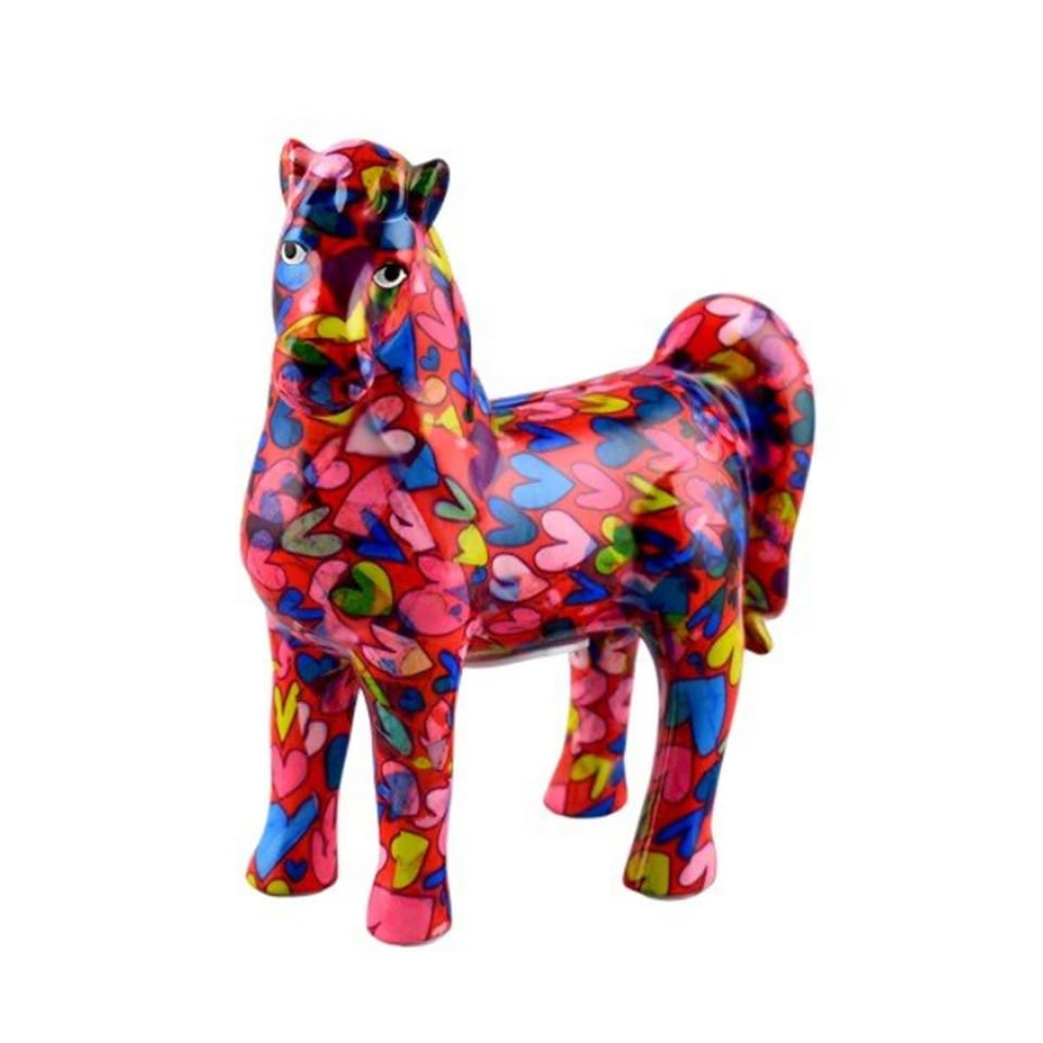 Spaarpot Paard Joy H21cm in 6 Kleuren