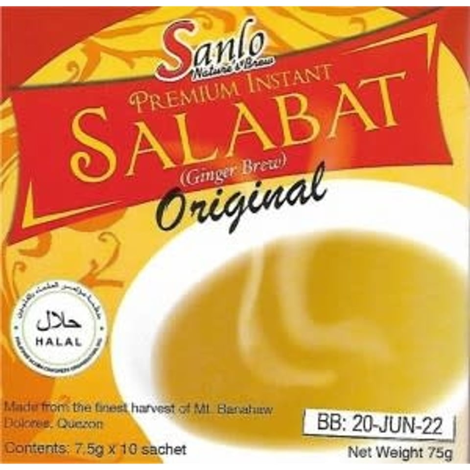 Premium Instant Salabat Original 75 Gr Sanlo