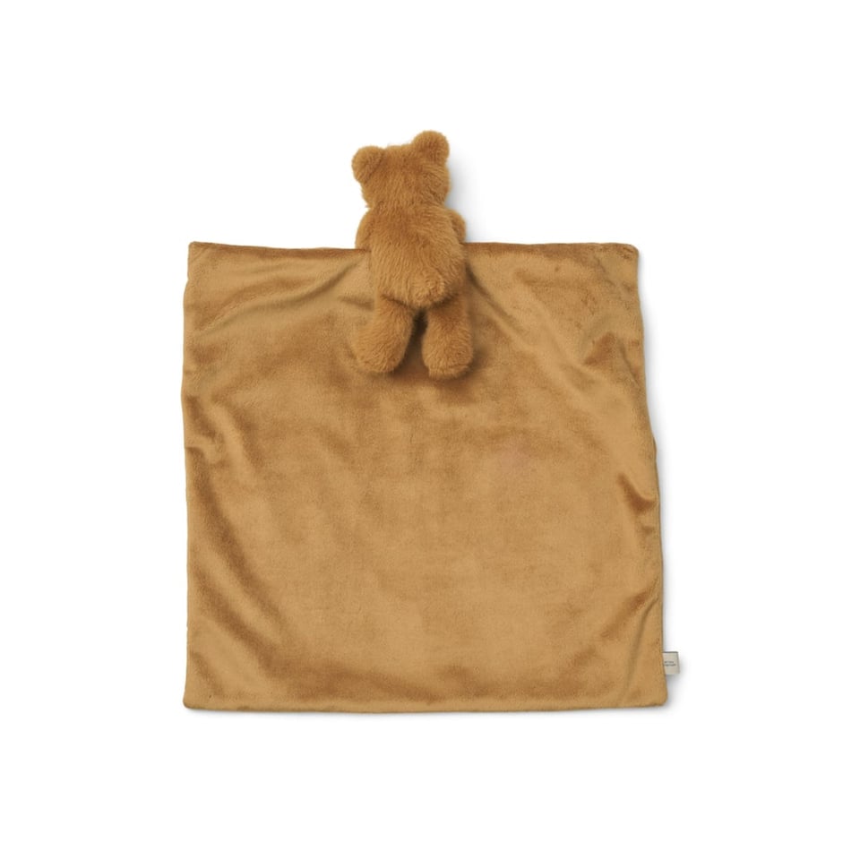 Liewood Camdon Bear Cuddle Cloth Golden Caramel