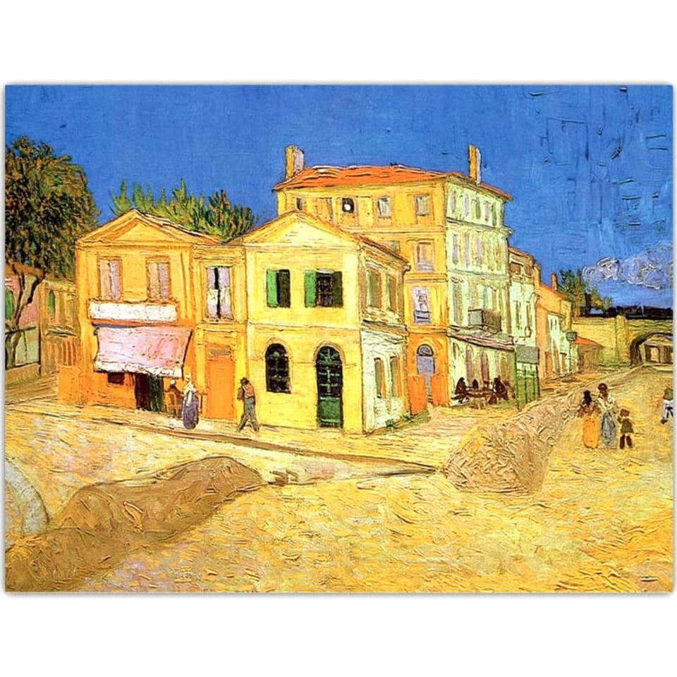 Postkaart - Vincent Van Gogh - Het Gele Huis 1888